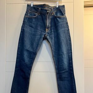 Nudie Jeans - Lean Dean Dry Light Cool - Blue 32 x 32